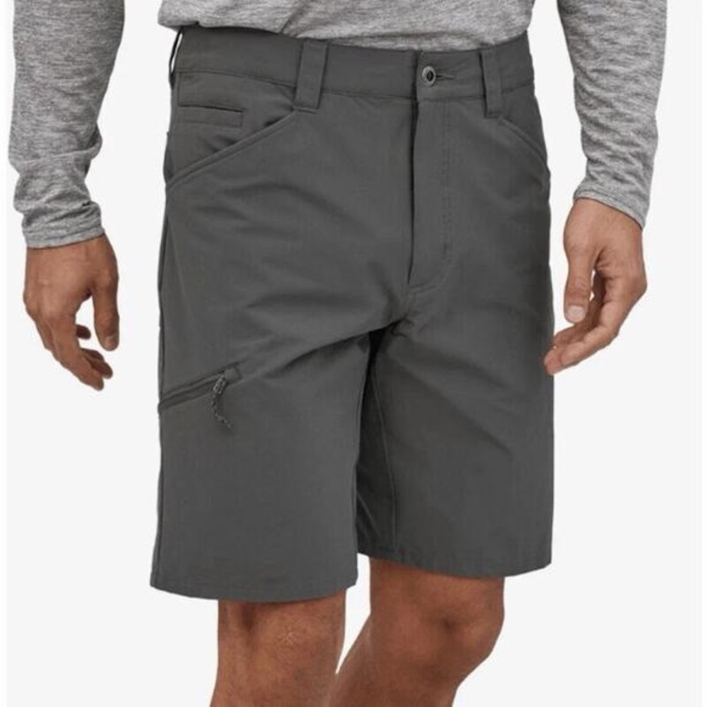 Patagonia Men's EUC Gray Outdoor Hiking Shorts Inseam Size 32